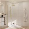 SENSEA Walk-in L 120 x H 200 cm, vetro 8 mm vetro senza finitura / trasparente dorato