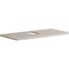 Leroy Merlin Top per lavabo appoggio Niwa1 L 90 x H 1.8 x P 46 cm laccato opaco sabbia truciolare