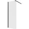 SENSEA Walk-in L 70 x H 200 cm, vetro 8 mm vetro senza finitura / trasparente nero