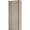 Leroy Merlin Pensile bagno Niwa cannettato laccato opaco Beige Greige con vetro senape, 1 anta P17 x L30 x H78.5 cm