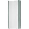 Leroy Merlin Pensile bagno Niwa cannettato laccato opaco verde timo con vetro bianco, 1 anta P17 x L30 x H78.5 cm