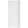 Leroy Merlin Pensile bagno Niwa cannettato laccato opaco bianco, 1 anta reversibile P17 x L30 x H78.5 cm