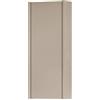 Leroy Merlin Pensile bagno Niwa cannettato laccato opaco sabbia, 1 anta reversibile P17 x L30 x H78.5 cm
