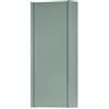 Leroy Merlin Pensile bagno Niwa cannettato laccato opaco verde timo, 1 anta reversibile P17 x L30 x H78.5 cm