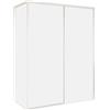 Leroy Merlin Pannello laterale per box doccia Top H 200cmX 97-99cm dx Sp. 8 mm vetro trasparente profilo bianco opaco