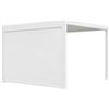 NATERIAL Tenda per pergola NATERIAL Astra Textilene lato 2,3m bianco