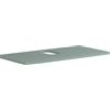Leroy Merlin Top per lavabo appoggio Niwa L 90 x H 1.8 x P 46 cm laccato opaco verde timo truciolare