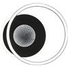 Leroy Merlin Applique LED Essentiel TRIDI nero IP20, luce bianco naturale 3200 lumen