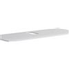 Leroy Merlin Top per lavabo appoggio Niwa L 120 x H 2 x P 46 cm laccato opaco bianco truciolare