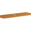 Leroy Merlin Top per lavabo appoggio Niwa L 120 x H 1.8 x P 46 cm laccato opaco senape truciolare