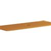 Leroy Merlin Top per lavabo Niwa con lavorazione L 120 x H 1.8 x P 46 cm laccato opaco senape truciolare