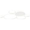 Leroy Merlin Plafoniera LED REIKA bianco IP20 cct da bianco caldo al bianco neutro, 5400 lumen