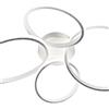 Leroy Merlin Plafoniera LED CERKIA bianco IP20 cct da bianco caldo al bianco neutro, 3300 lumen
