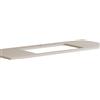 Leroy Merlin Top per lavabo semincasso Niwa 18058 L 120 x H 1.8 x P 46 cm laccato opaco sabbia truciolare