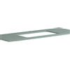 Leroy Merlin Top per lavabo semincasso Niwa18058 L 120 x H 1.8 x P 46 cm laccato opaco verde timo truciolare
