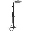 Ideal Standard Colonna doccia con miscelatore Concept Air nero
