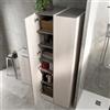 SENSEA Colonna per mobile bagno Jnka SENSEA 1 anta P 66 x L 35 x H 194 cm legno larice bianco truciolare