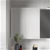 SENSEA Pensile bagno Jnka bianco lucido in truciolare SENSEA, 2 ante apertura da destra e sinistra P 20 x L 70 x H 75 cm