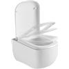 SENSEA Vaso WC sospeso SENSEA remix, sedile incluso P 51 x L 36.5 x H 36.5 cm bianco