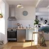 DELINIA Cucina in kit DELINIA Eleki grigio 2 basi L 180 cm