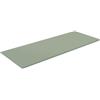 VISOBATH Top per lavabo Compatech VISOBATH L 121 x H 1.2 x P 46 cm verde muschio mdf, opaco