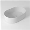 OLYMPIA CERAMICA Lavabo da appoggio Wave OLYMPIA CERAMICA ovale in ceramica L 60 x H 17 x P 40 cm bianco piletta non inclusa