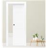 Leroy Merlin Porta interna scorrevole Dione in legno colore bianco, L 90 x H 210 cm, apertura reversibile