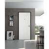 Leroy Merlin Pannello per porta blindata laccato bianco L 93 x H 213 cm, Sp 6 mm apertura destra