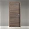 Leroy Merlin Porta interna a battente Chic in MDF di abete colore marrone, L 80 x H 210 cm, apertura reversibile