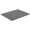 VISOBATH Top per lavabo Compatech VISOBATH L 61 x H 1.2 x P 46 cm cenere mdf, opaco