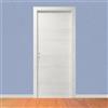 Leroy Merlin Porta interna a battente Tech in legno colore olmo bianco, L 60 x H 210 cm, apertura reversibile