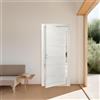 Leroy Merlin Porta interna rototraslante Tech in legno colore olmo bianco, L 80 x H 210 cm, apertura reversibile