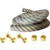 Leroy Merlin Kit corrimano Corda grigio l 3 x 300 cm