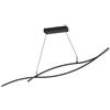 EGLO Lampadario LED design Grisolia nero, luce naturale 2500 lumen, EGLO