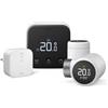TADO Termostato intelligente e connesso a parete WIFI TADO nero + 2 valvole bianco