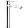 NOBILI Rubinetto per lavabo getto laminare cristallino ABX cromato lucido NOBILI H 26.8 cm