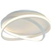 NOVECENTO Plafoniera LED Persy Ø 40 cm bianco IP20 bianco naturale, 2300 lumen NOVECENTO