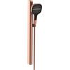 AQUASANIT Doccetta con flessibile doccia e barra di scorrimento AQUASANIT Atlas rame in inox bronzo 3 getti