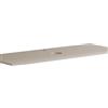 Leroy Merlin Top per lavabo Niwa L 120 x H 1.8 x P 46 cm laccato opaco sabbia truciolare