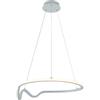 NOVECENTO Lampadario LED moderno Aly bianco Ø51cm 2000 lumen, NOVECENTO