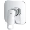 Grohe Rubinetto per doccia getto aerato ad incasso monocomando Clova Pulse argento lucido GROHE