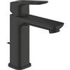 Grohe Rubinetto per lavabo a canna media getto aerato Clova Pulse nero spazzolato opaco GROHE H 20.1 cm