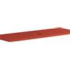 Leroy Merlin Top per lavabo Niwa L 120 x H 1.8 x P 46 cm laccato opaco paprika truciolare