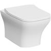 Vitra Vaso WC sospeso VITRA mia square, sedile escluso P 54 x L 36.5 cm