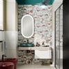 Leroy Merlin Mobile da bagno sospeso sotto lavabo L 59.5 x H 30 x P 45.5 cm bianco opaco, 1 cassetto Brera