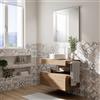Leroy Merlin Specchio con illuminazione integrata bagno rettangolare Lumea L 60 x H 75 x P 4 cm grigio / argento