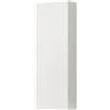 Leroy Merlin Pensile bagno Brera laccato opaco bianco, 1 anta apertura da sinistra P 17 x L 30 x H 90 cm