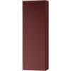 Leroy Merlin Pensile bagno Brera laccato opaco rosso jaipur, 1 anta apertura da sinistra P 17 x L 30 x H 90 cm
