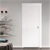 Leroy Merlin Porta interna scorrevole Light in MDF colore bianco, L 60 x H 210 cm, apertura reversibile