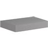 Leroy Merlin Top per lavabo Brera L 80 x H 9.8 x P 46 cm malta grigia mdf